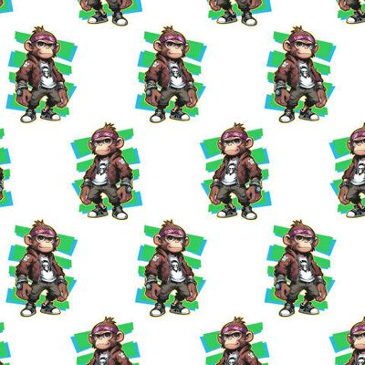 Обезьяна в стиле Хип-Хоп