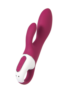 Вибратор Satisfyer Heated Affair с клиторальным стимулятором, красный