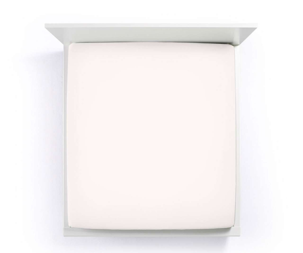 Простыня на резинке 90x190-100x220 Formesse Bella Donna Jersey 0119 linen