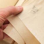 Трикотаж клеевой // Ткань хлопковая с термоклеем, лист 150*50 см