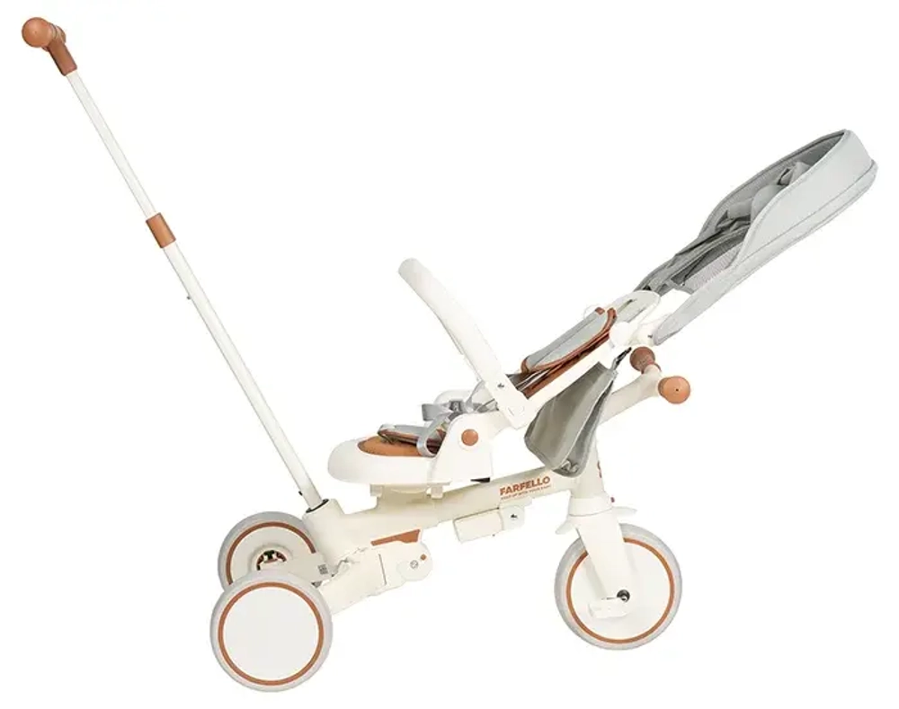 Детский трехколесный велосипед Farfello 698 (Серый 698)