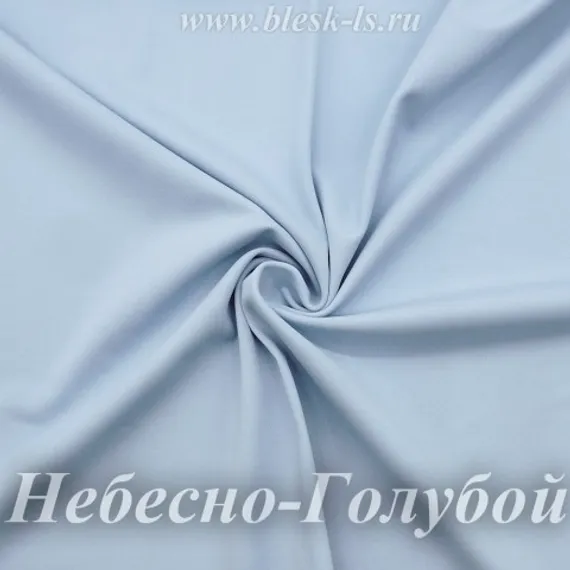 Матовый бифлекс, Небесно-Голубой, 200 гр/м, опт от 10 м