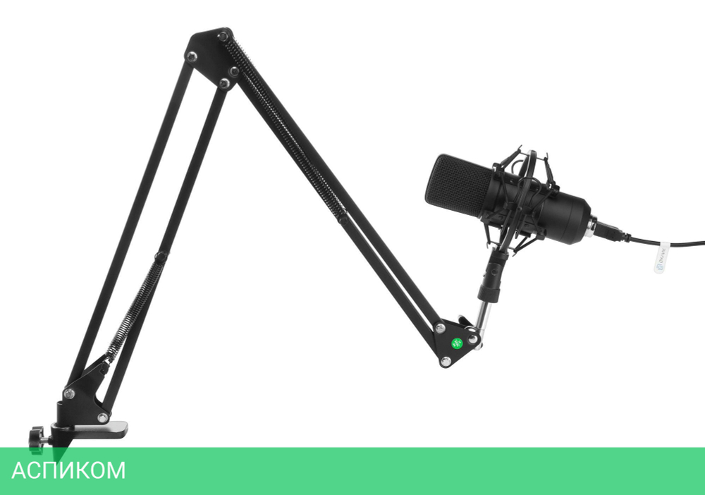 Микрофон Oklick SM-700G черный (1456135)