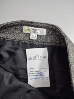 Юбка Next Petite шерстяная 42 размер