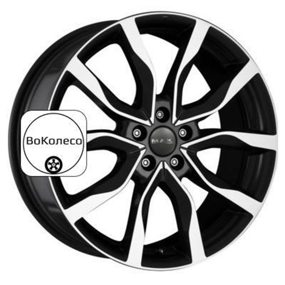 8x18/5x112 ET48 D57,1 Koln Black mirror MAK
