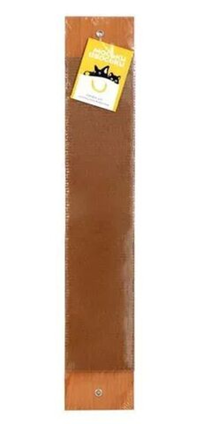 Моськи-Авоськи Когтеточка настенная 50х9х0.5 см, цвет бежевый