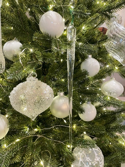 Новогодняя ель «Хрустальные цветы»