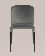 Стул Лори велюр серый