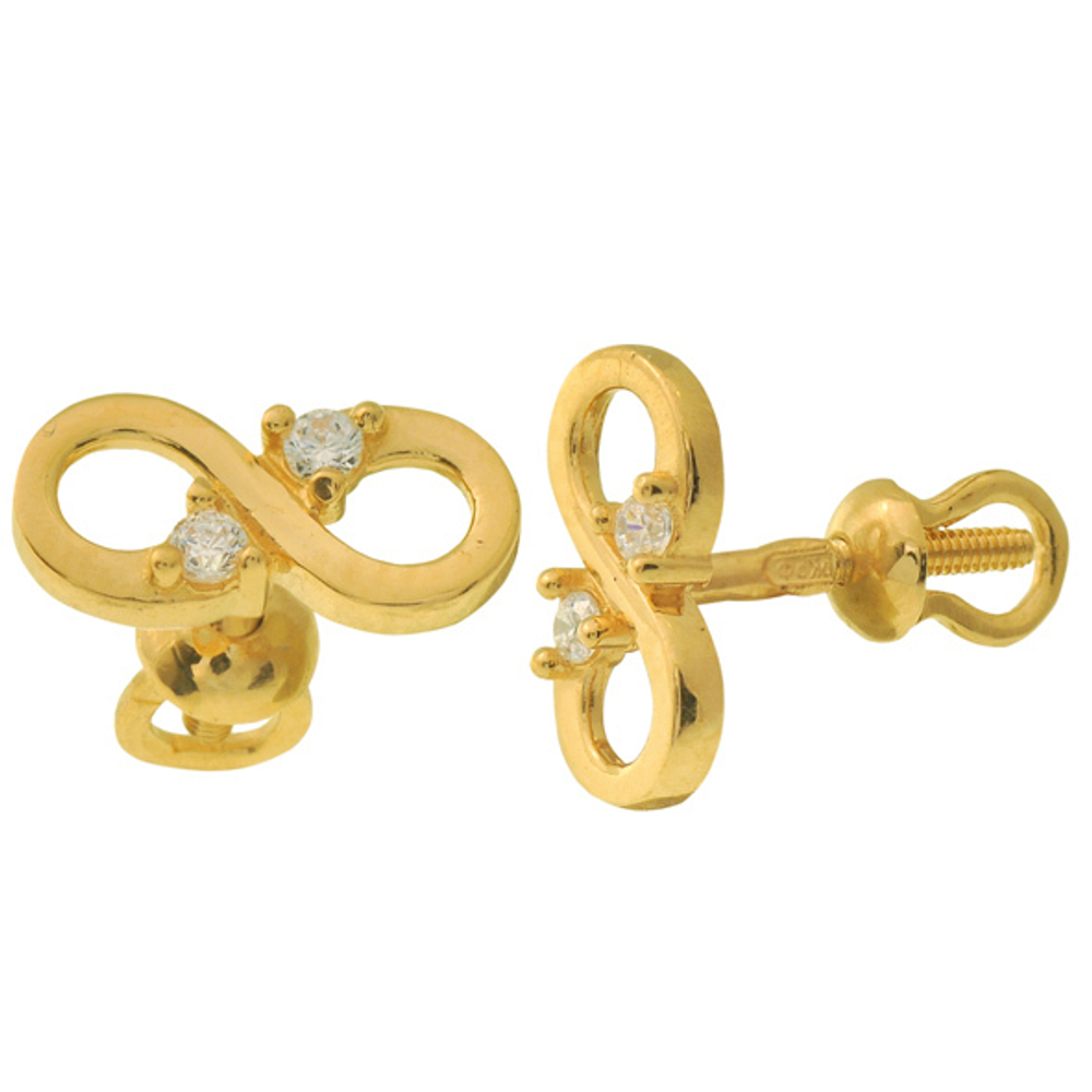 Серьги из золота 585 пробы