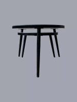 Журнальные столики Черный мрамор