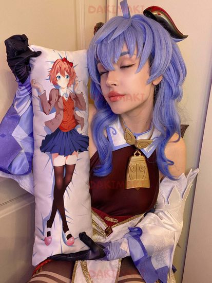 Мини дакимакура Саёри из Доки Доки арт. M0207, 60х20 см