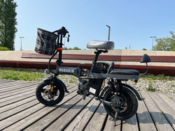 Электровелосипед раскладной Z-1 black