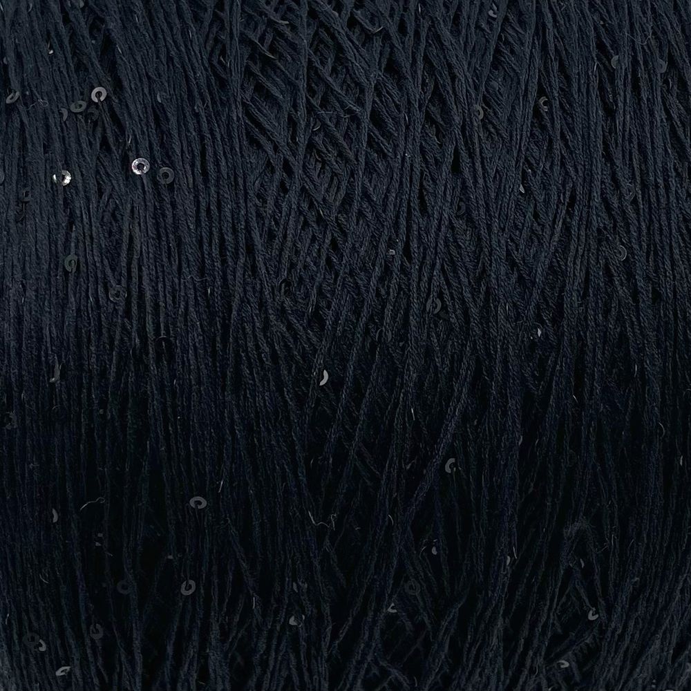 Пряжа пайетки на бобине (200 гр) FILATI ITALIANA 100% хлопок+пайетки