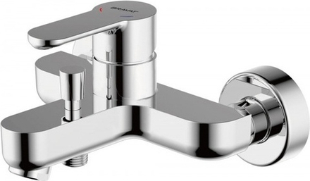 F63783C-01A BRAVAT STREAM смеситель для ванны с коротким изливом (к/к 4)