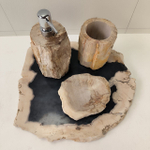 Набор из окаменелого дерева 4 предм Fossil Set NF-63280 поднос 149