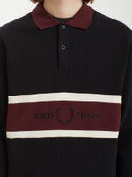 Мужская Толстовка Embroidered Panel Collared