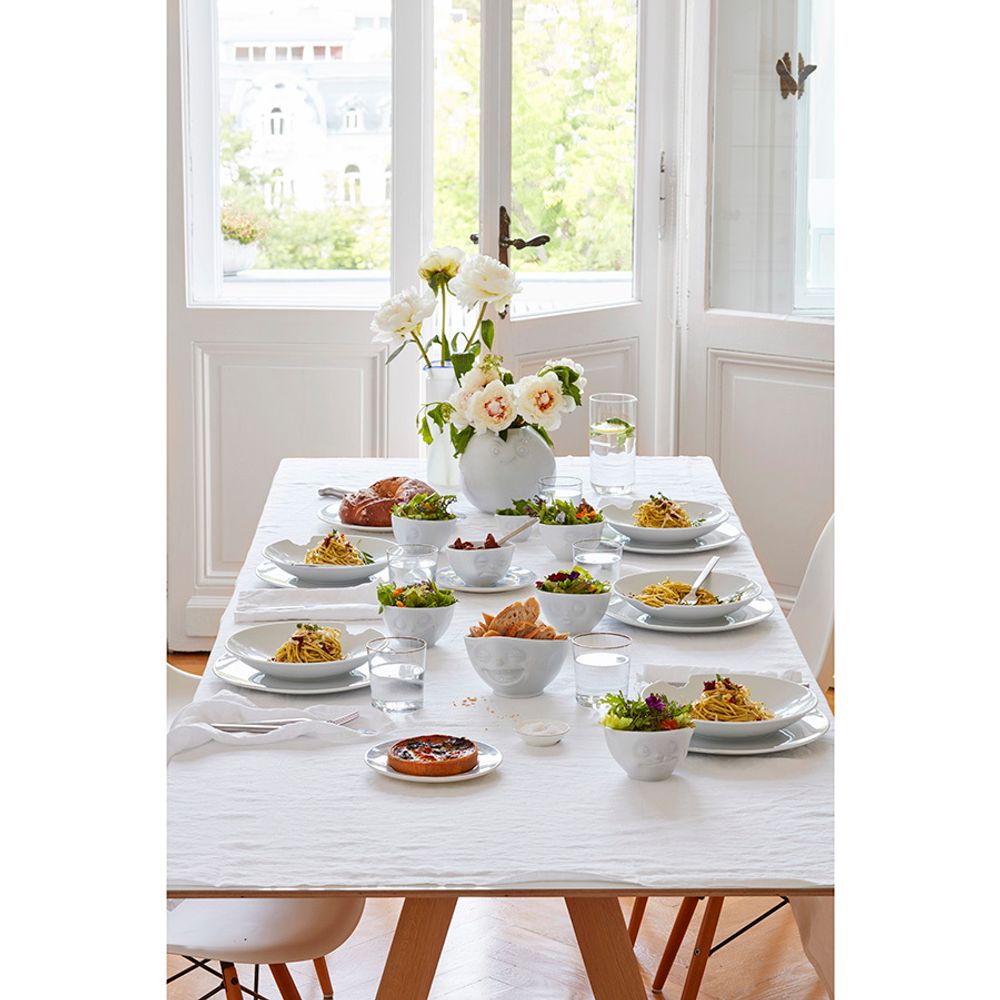 Набор чаш Grinning & Kissing, 100 мл, белый, 2 шт.