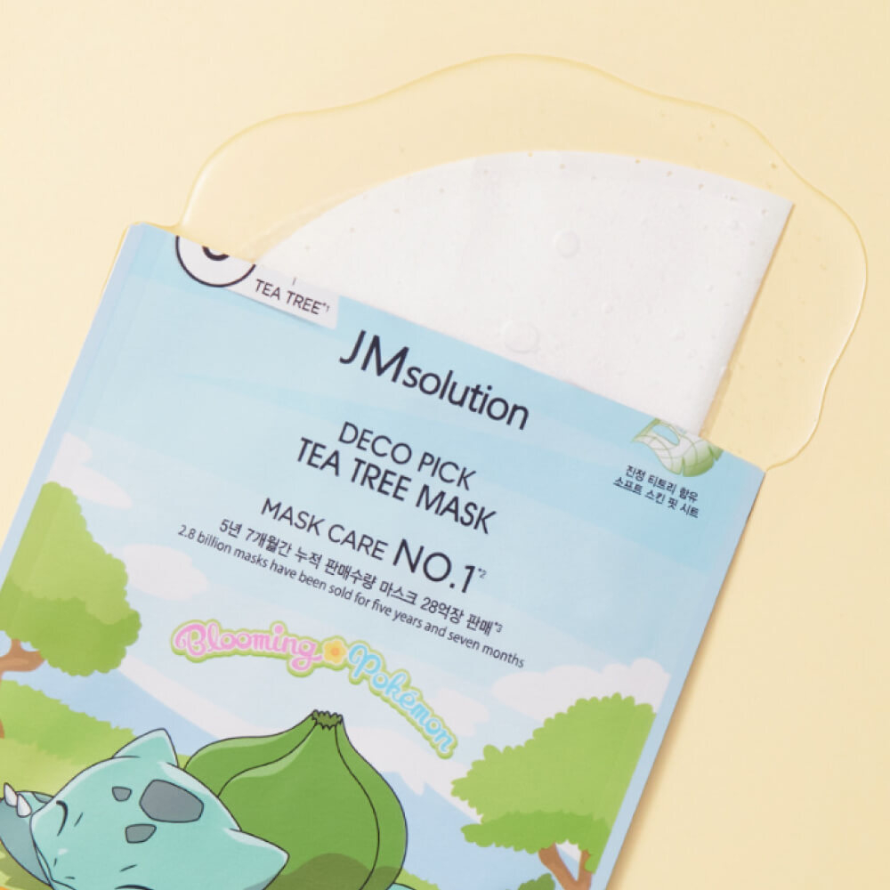 Маска тканевая с чайным деревом против воспалений JMsolution Deco Pick Tea Tree Mask, 30 мл