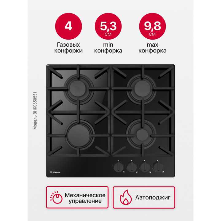 Газовая панель Hansa BHKS650551
