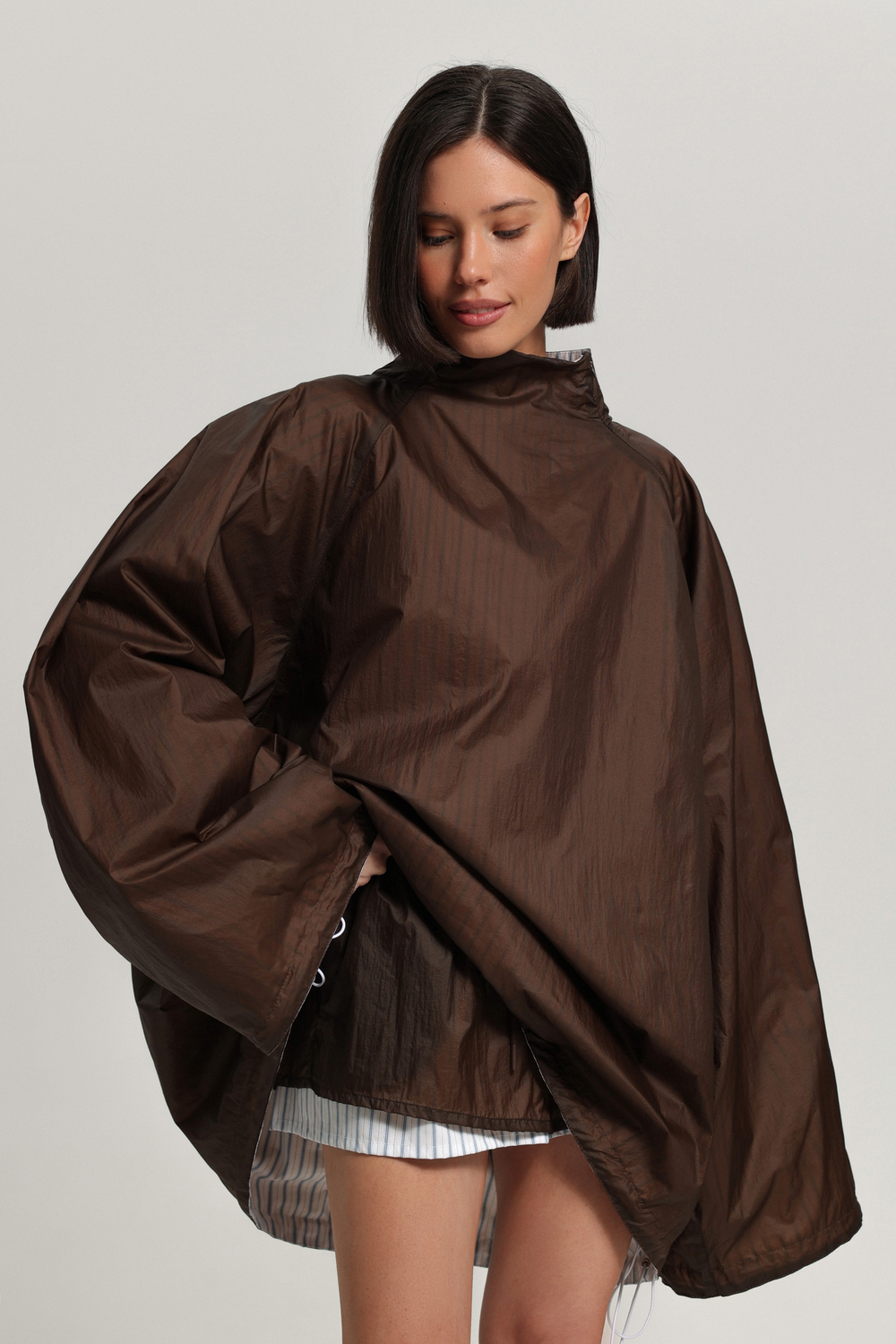 Анорак двусторонний из плащевки