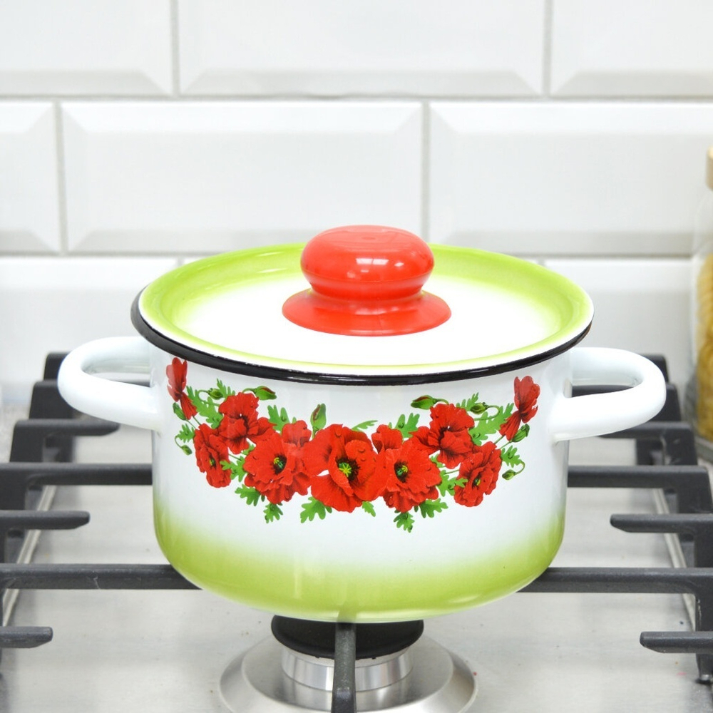 Кастрюля 1,5л "Восточный мак"