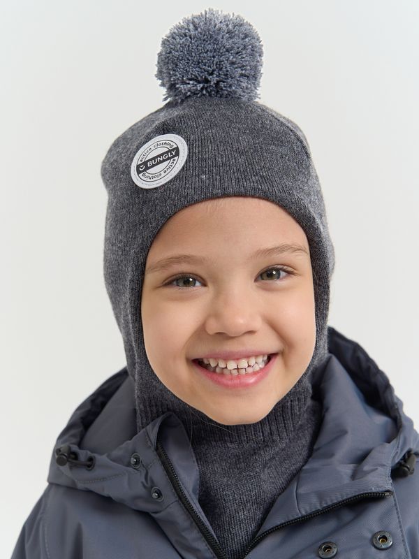 Шлем демисезонный из смесовой шерсти 