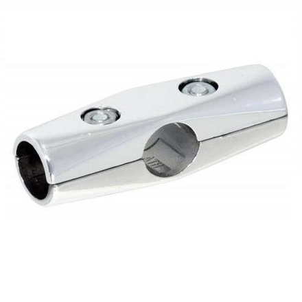 Крепёж двуплечий R-43AN  (UNO 3 Соединение крестообразное для 3 труб) (хром)