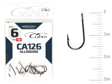 Крючки Cobra Allround VIKING сер. CA126 разм. 006 10шт.
