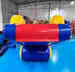 Надувная прямая водная горка для вышки (опоры) «Головокружительный спуск 2» 10х2х7