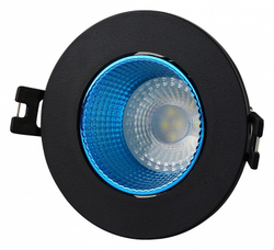 Встраиваемый светильник Denkirs DK3061-BK+СY