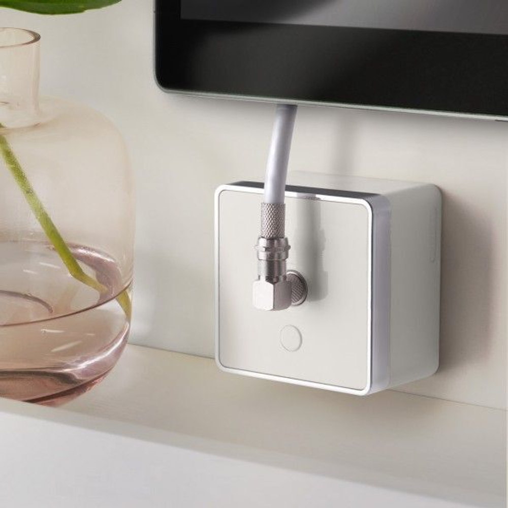 ТВ-розетка оконечная Gallant (слоновая кость)