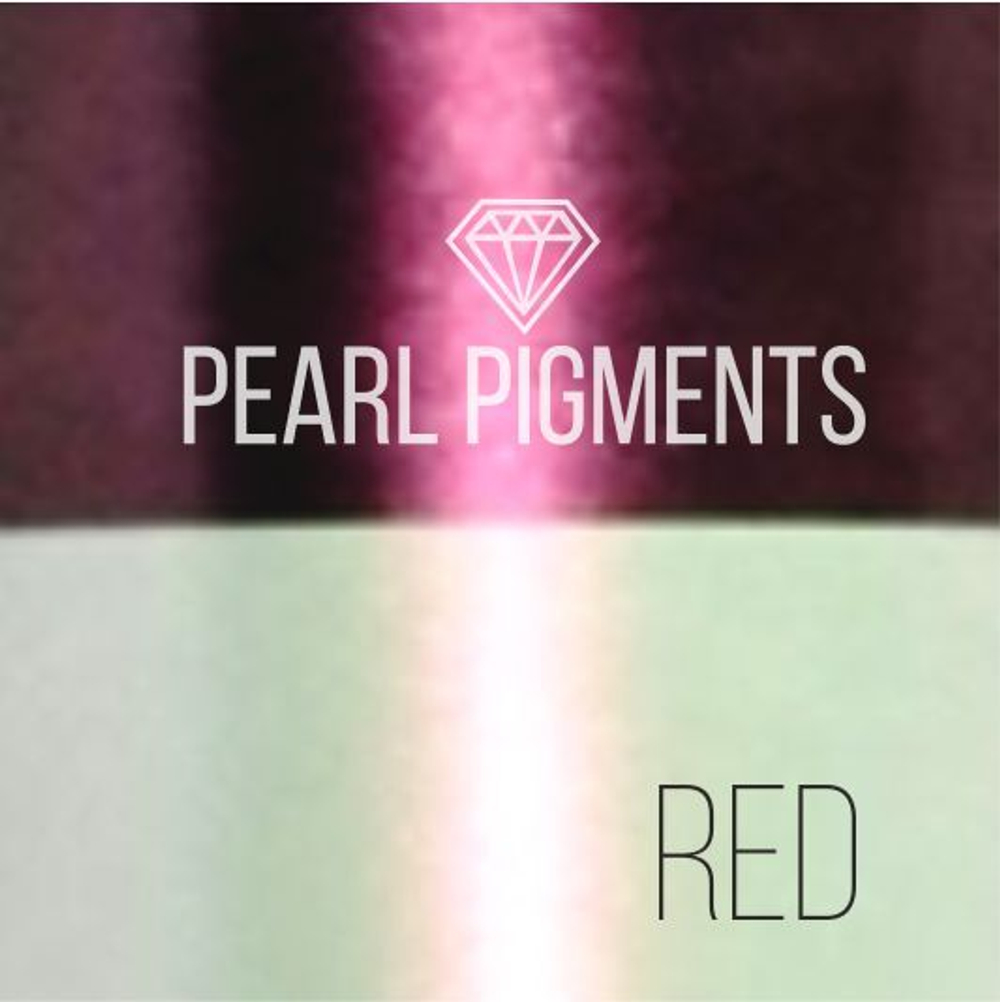CraftPigments Pearl "Red", Красный 25мл