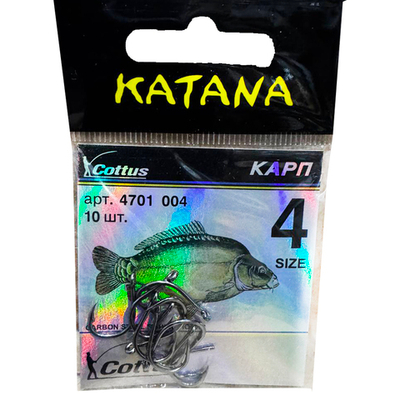 Крючки КАТАНА SIZE 4