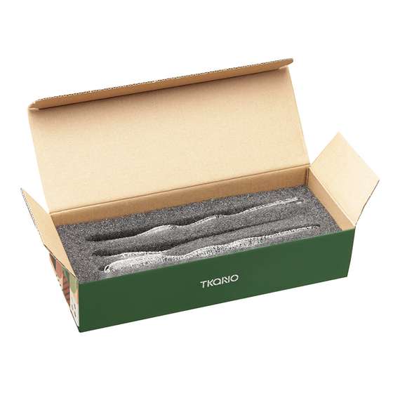 Набор ёлочных украшений melting icicles из коллекции new year essential, 3 шт.