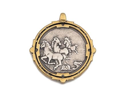Подвеска Монета античная 29мм