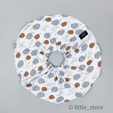 Двусторонний нагрудник Ежики