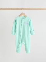 Комбинезон / Cлип для малышей Next E18-348, 3 шт., Светло-зеленый, Светло-желтый, Светло-фиолетовый