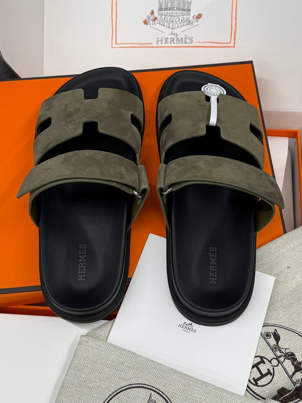 Шлепанцы Hermes