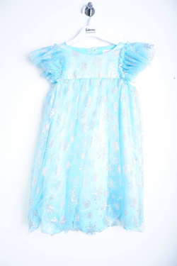 Платье Красавушка для новогоднего утренника, визуально на 7/8 лет