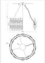Люстра подвесная Moderli V9010-PL Stasy