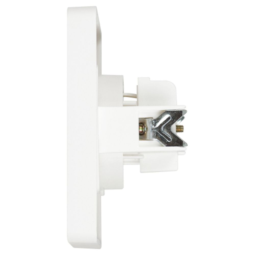 Розетка Intro Style 7-201-01 без заземления 2P 16А-250В IP20 СУ белый | Intro