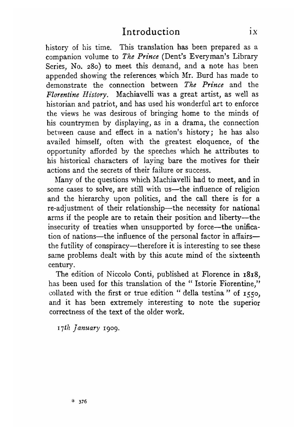 Florentine history | Machiavelli Niccolò