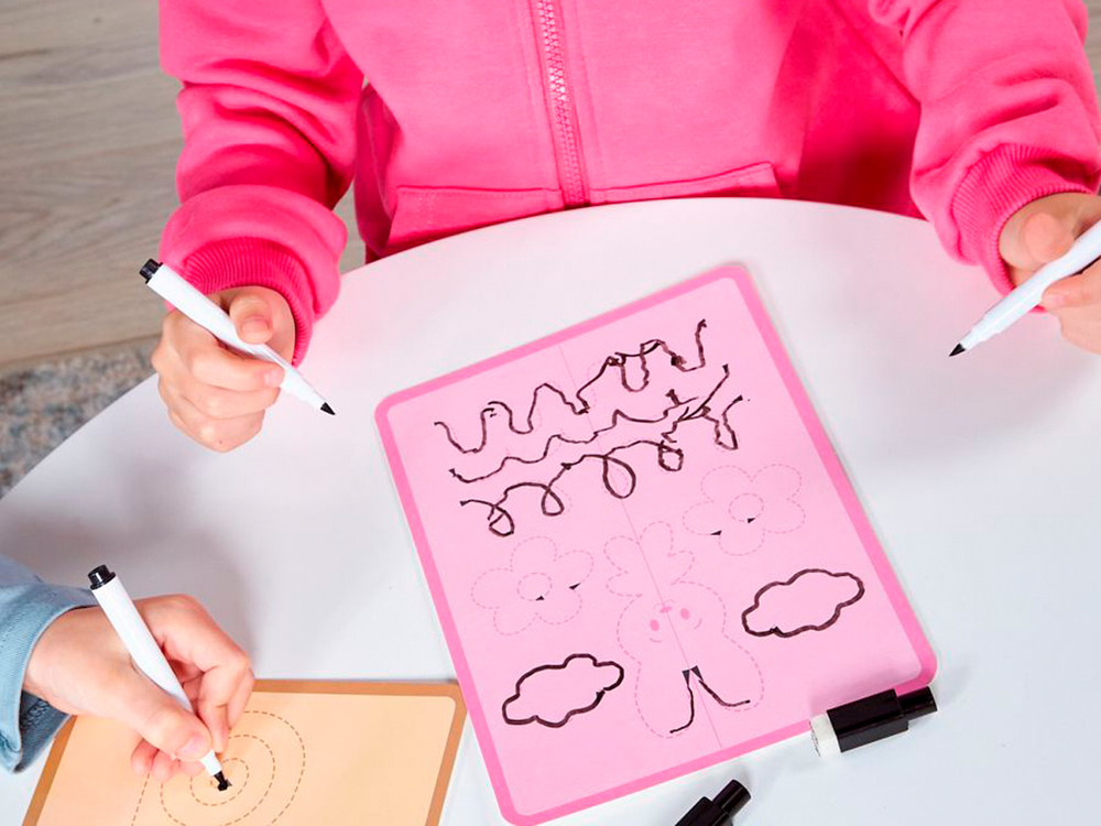 Игра развивающая Пиши-стирай Двумя руками