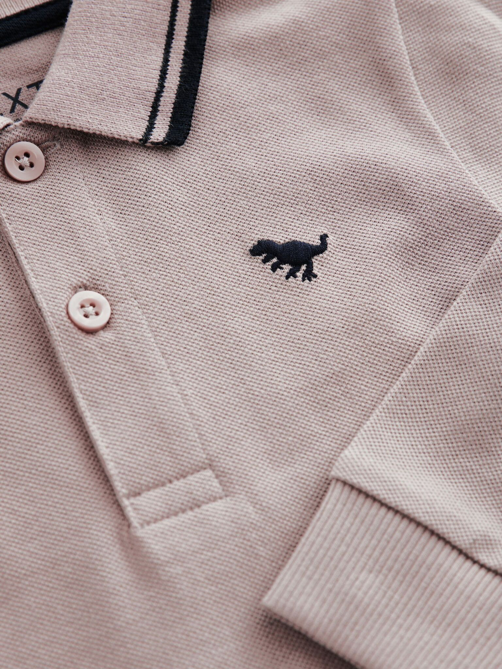 Поло с длинным рукавом для мальчика Next 637-666, Бежевый