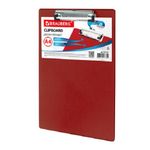 Планшет с зажимом Brauberg Number one, ПВХ, бордовый