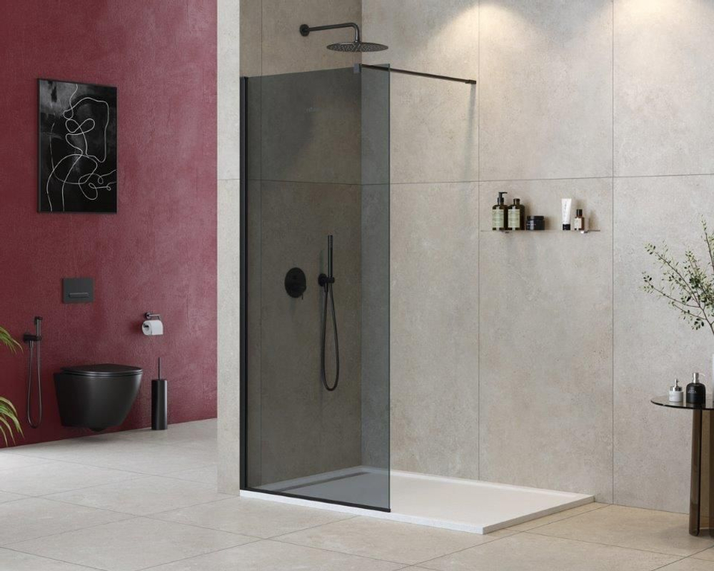 Душевая перегородка Cezares LIBERTA-L-1-100-120-GR-NERO