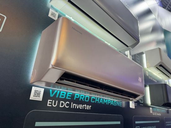 Инверторная сплит-система серии VIBE PRO CHAMPAGNE EU DC Inverter AS-10UW4RLCHD00(C)