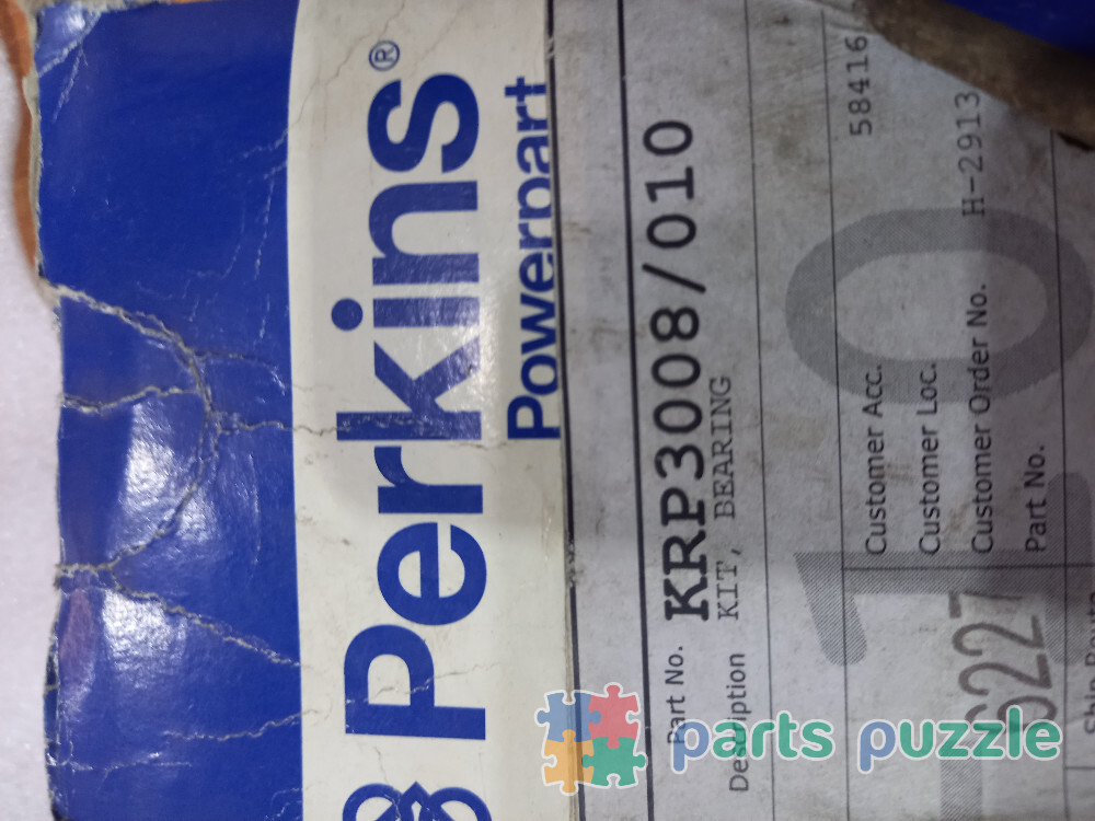 Вкладыши шатунные, 1-й ремонт / KIT, BEARING АРТ: KRP3008/010