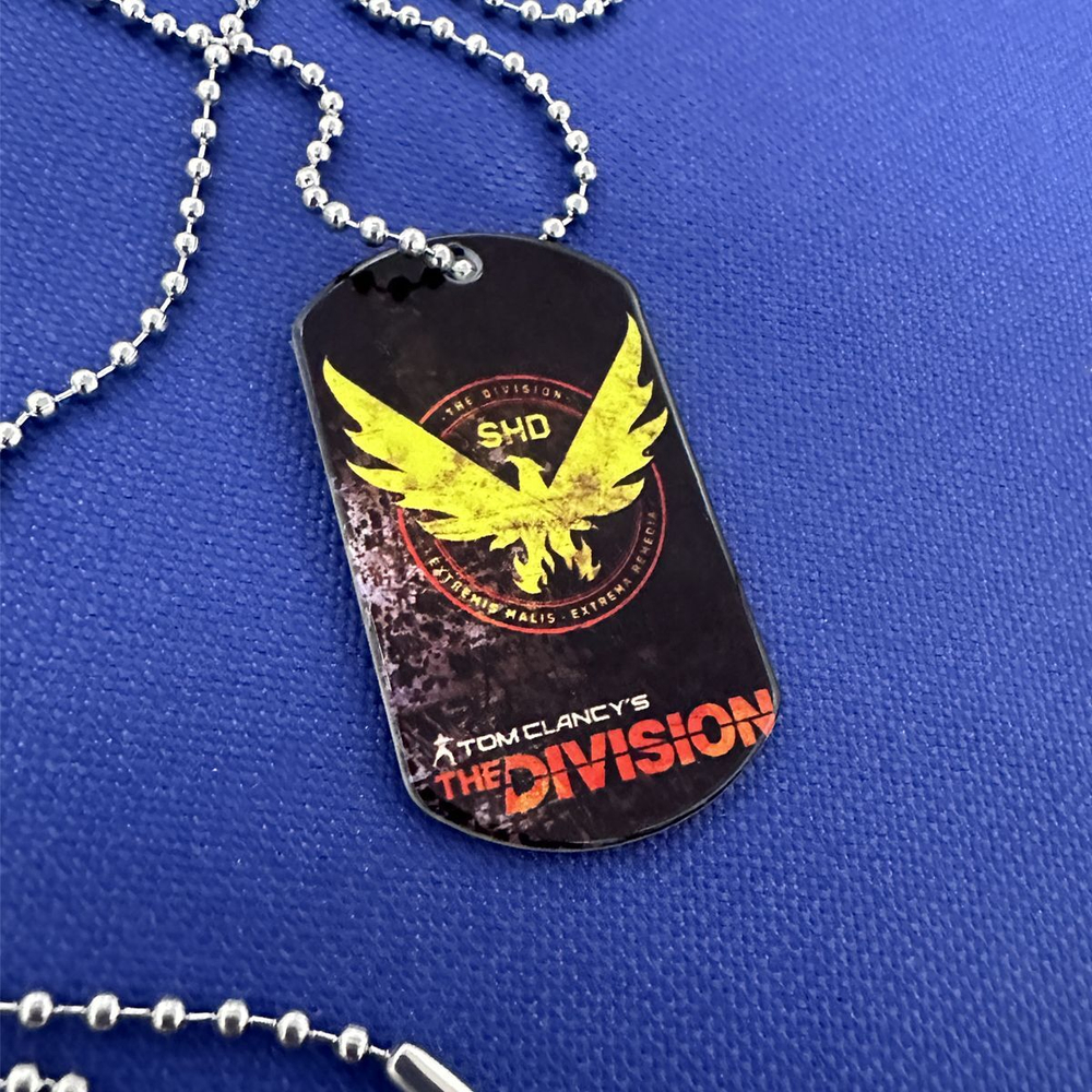 Цветной жетон SHD из стали, подарочный набор Tom Clancy's The Division