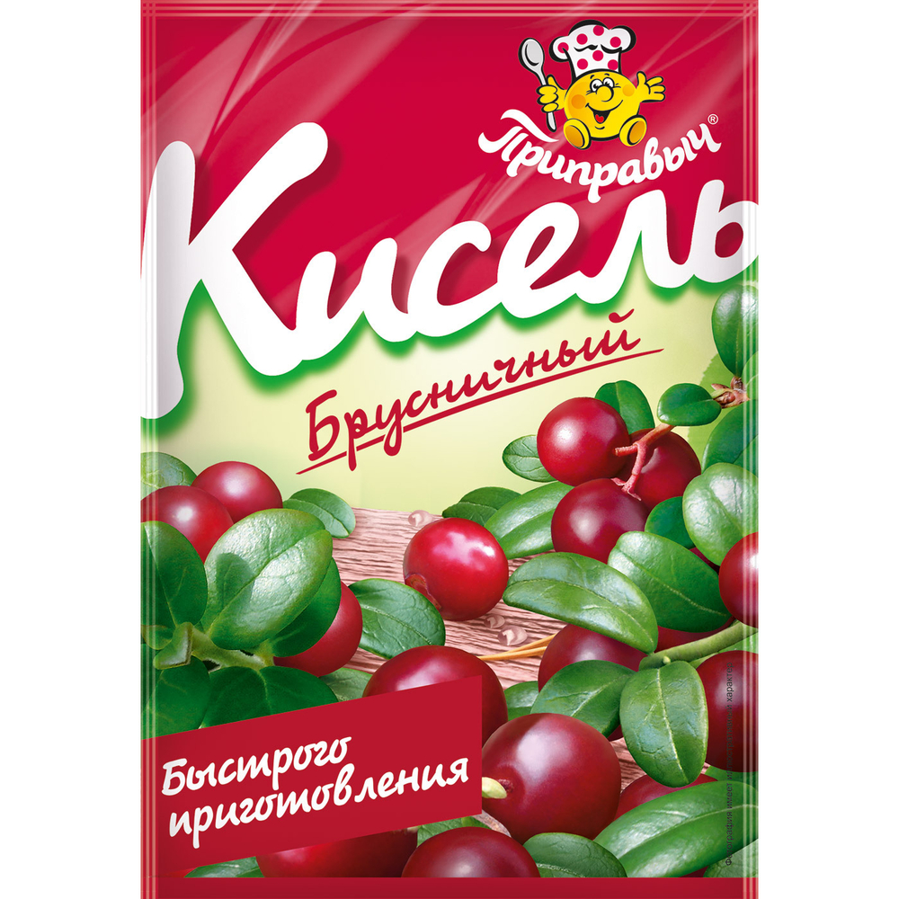 кисель Брусника 110гр (1х25) Приправыч